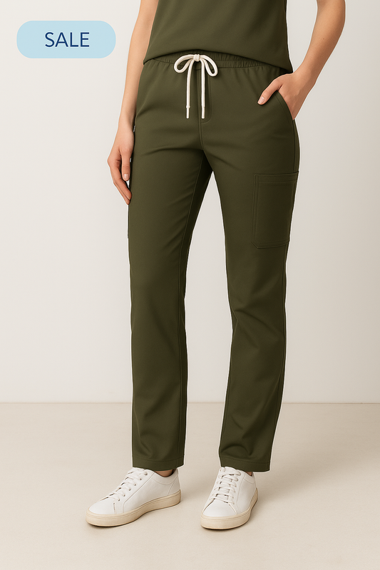 PANTALON Emma Verde Militar XS